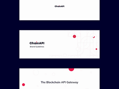 ChainAPI — Brand Guidelines for Blockchain Data Management api3 blockchain brand guidelines branding chainapi crypto data management identity logo visual system web3