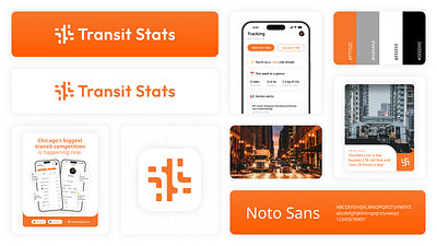 Transit Stats Brand Identity brand brand identity branding design logo minimal modern monoline public transit transit transportation