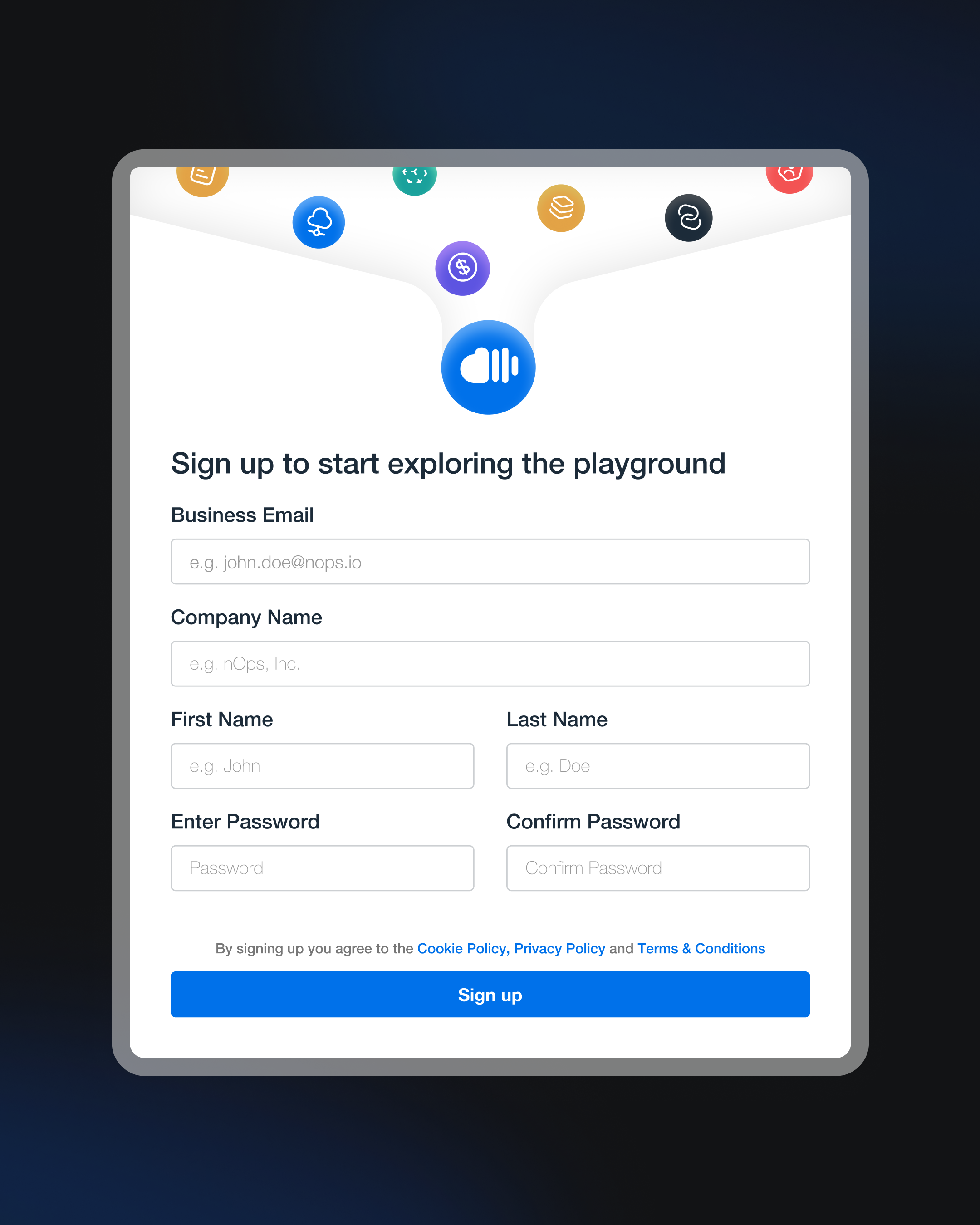 Sign Up Modal Design 💎💙 animation app blue cloud design graphic design illustration logo modal popup signup ui ux vector