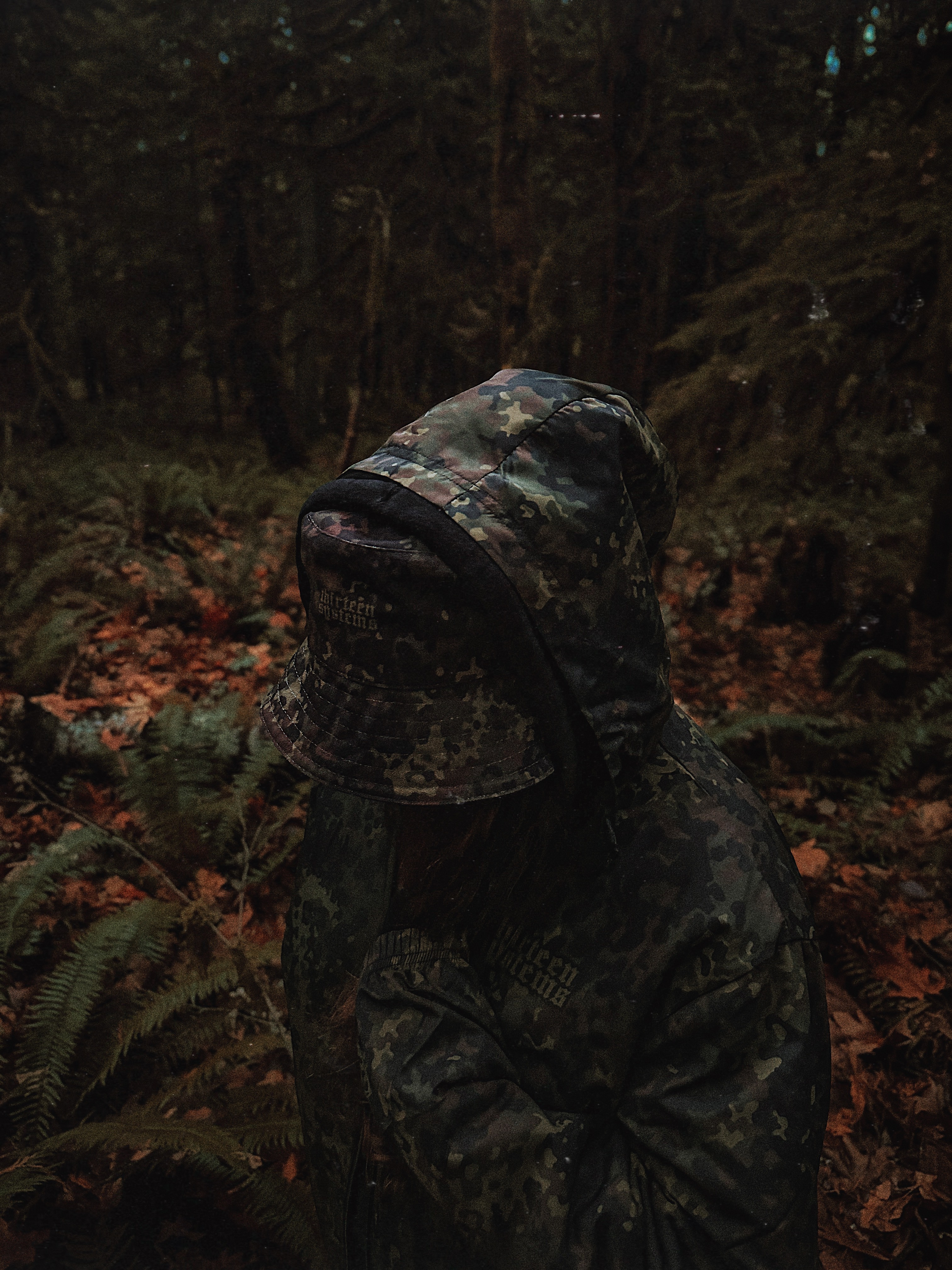 Bury me in Flecktarn apparel design camo graphic design pattern design photography product photos
