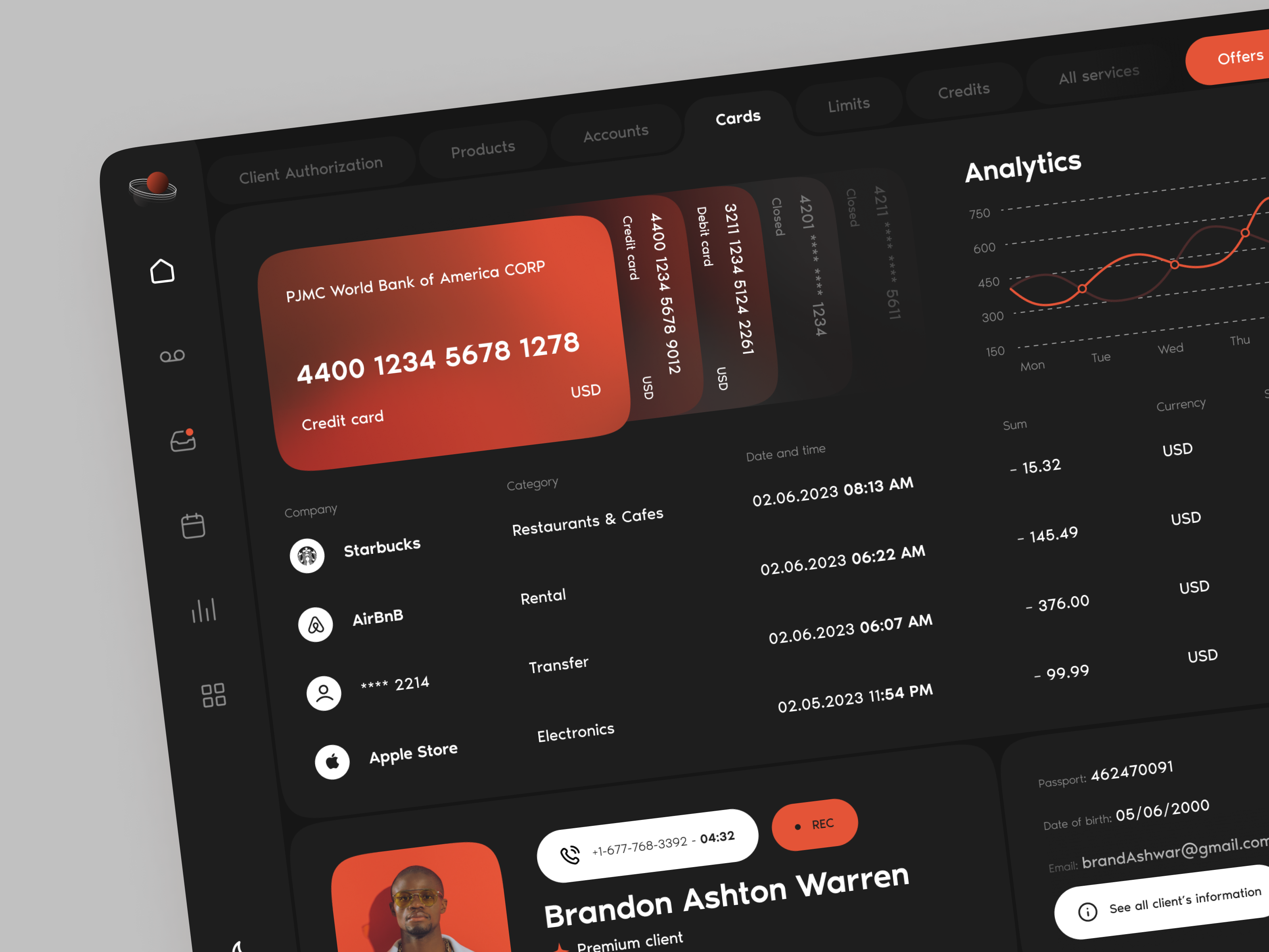Call Center UI design by Ronas IT | UI/UX Team on Dribbble