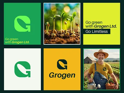 G letter logo concept design green logo letter logo logo logo branding logo designer logo mark logodesign logofolio minimalist logo nature logo organic