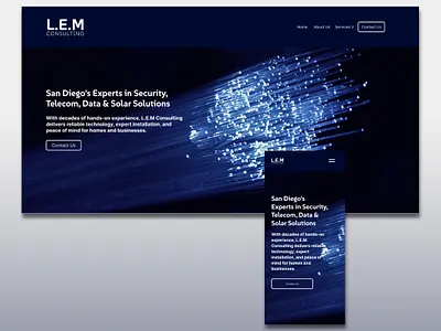 L.E.M Consulting, LLC Website Design brand design branding cro design digital marketing figma framer graphic design logo design marketing product design seo ui ux ux design uxui uxui design web design website design website development
