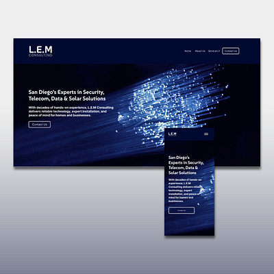 L.E.M Consulting, LLC Website Design brand design branding cro design digital marketing figma framer graphic design logo design marketing product design seo ui ux ux design uxui uxui design web design website design website development
