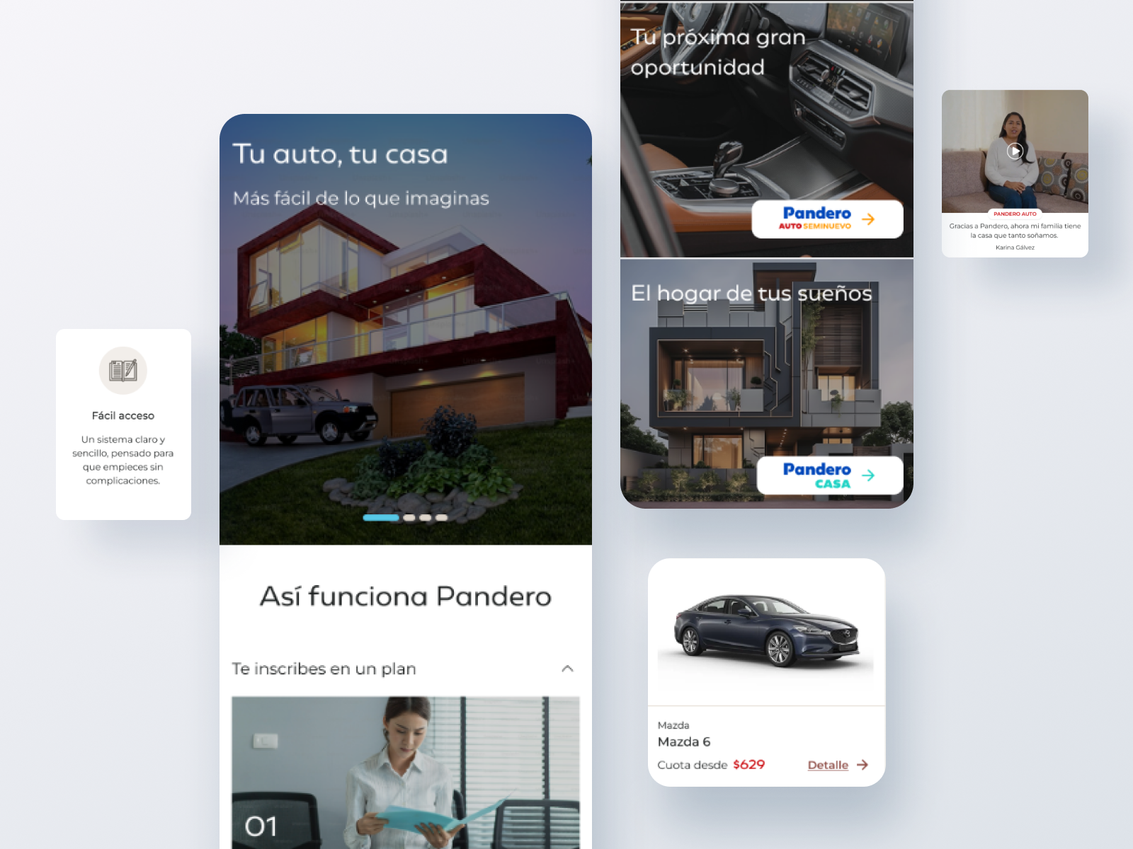 Digital Experience Redesign @Pandero appdesign designsystem figma interactiondesign productdesign prototype uidesign userexperience userinterface ux uxdesign uxui visualdesign webdesign wireframe