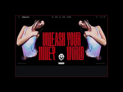 DOLLS KILL, e-commerce animation branding design dolls kill gallery graphic design ui uxui