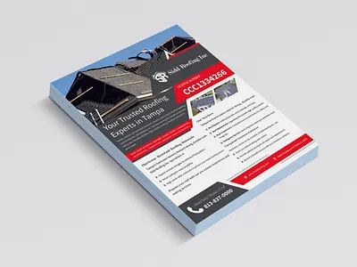 Sidd Roof Flyer Design flyer graphic design