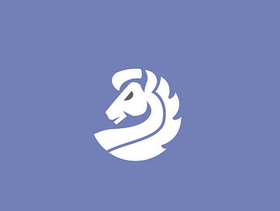 Horse Shield Logo app branding design graphic design logo minimalist modern simple