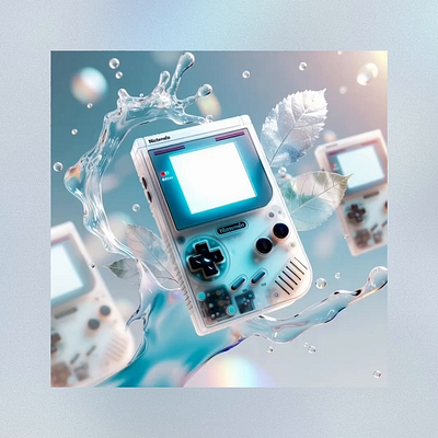 Frutiger Aero Retro Tech aero ai apple frutiger aero gemeboy graphic design imac motion nintendo nokia retro sony tech walkman