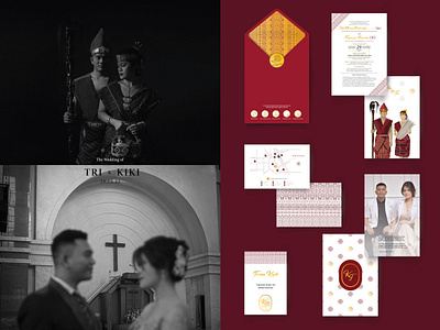 The Wedding Invitation of Tri&Kiki (Medan, Indonesia) design graphic design illustration