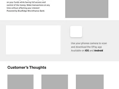 Opay low fi opay product design redesign ui ux