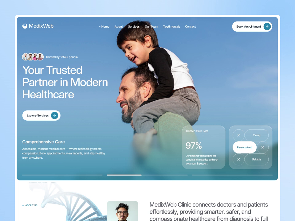 Example of Webflow & Framer Website Development
