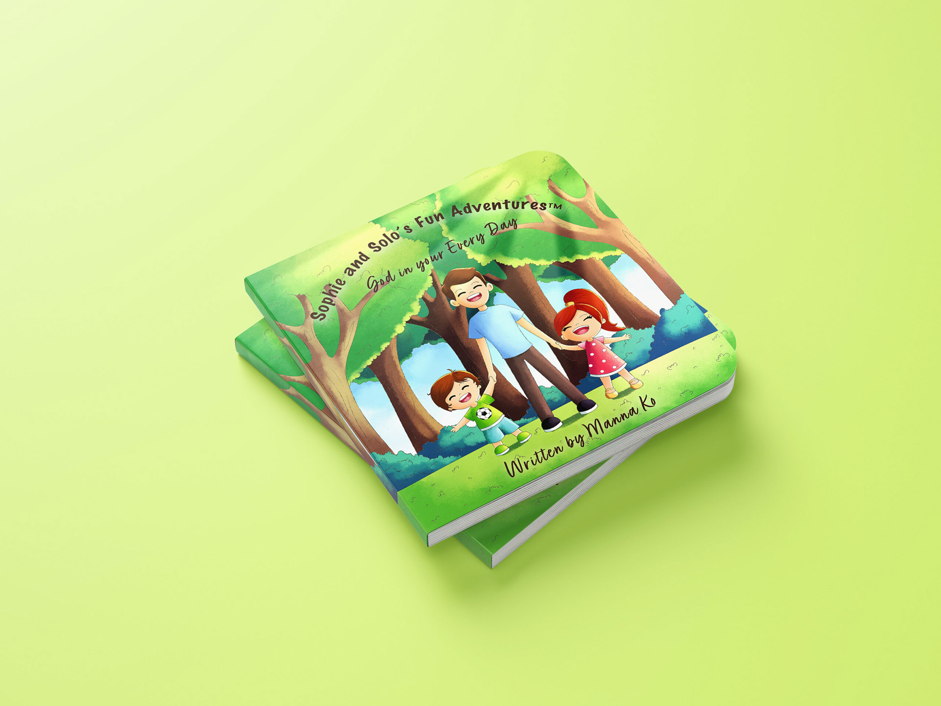 Sophie and Solo’s Fun Adventures - God in Your Everyday Life amazom kdp art bookcover character art childrens book cover childrens book illustration illustration kdp kidlit