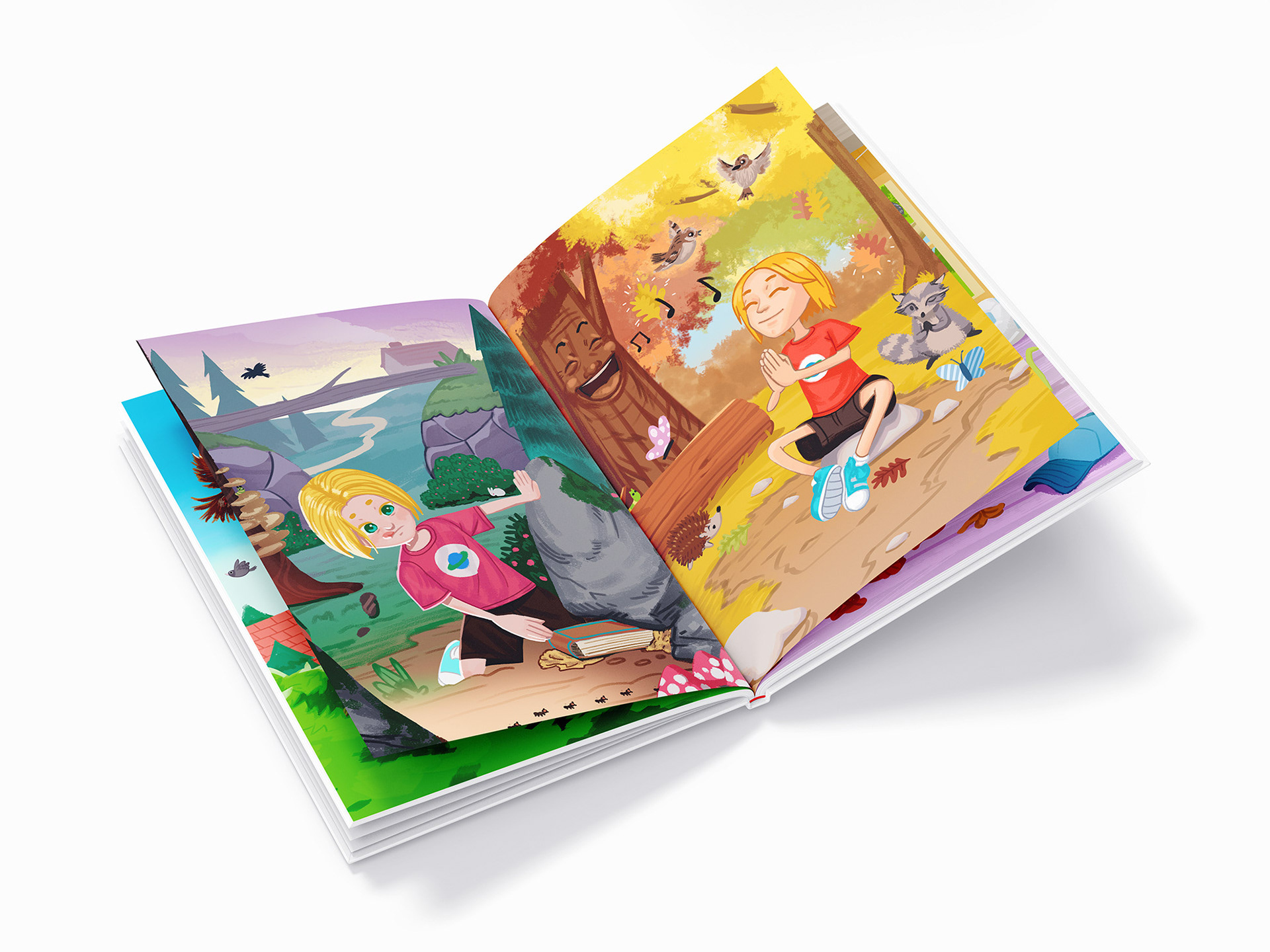 Example of Cartoon Style Children’s Book (32 Pages)