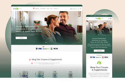 Zana Nutrition - Shopify Ecommerce Store Re-design branding e commerce website landing page design nutrition website shopify shopify e commerce shopify store ui user interface design uxui website revamp