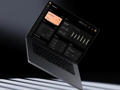 Financial Dashboard Design graphic design ui