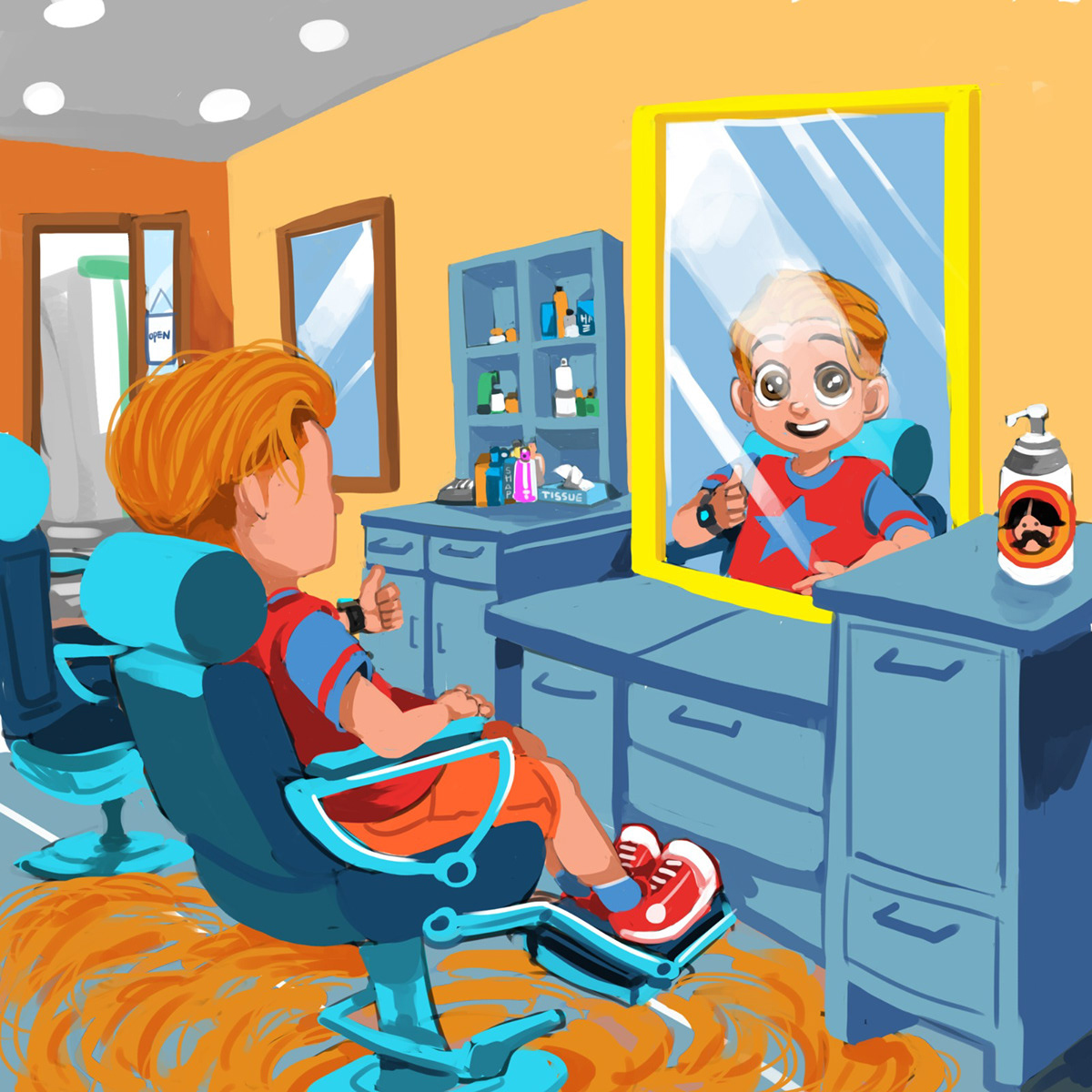 Example of Cartoon Style Children’s Book (32 Pages)