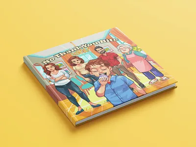 No Thank You Bite - Children's Book art bookcover character art childrens book cover childrens book illustration illustration kdp