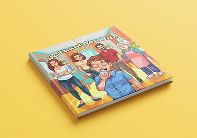 No Thank You Bite - Children's Book art bookcover character art childrens book cover childrens book illustration illustration kdp