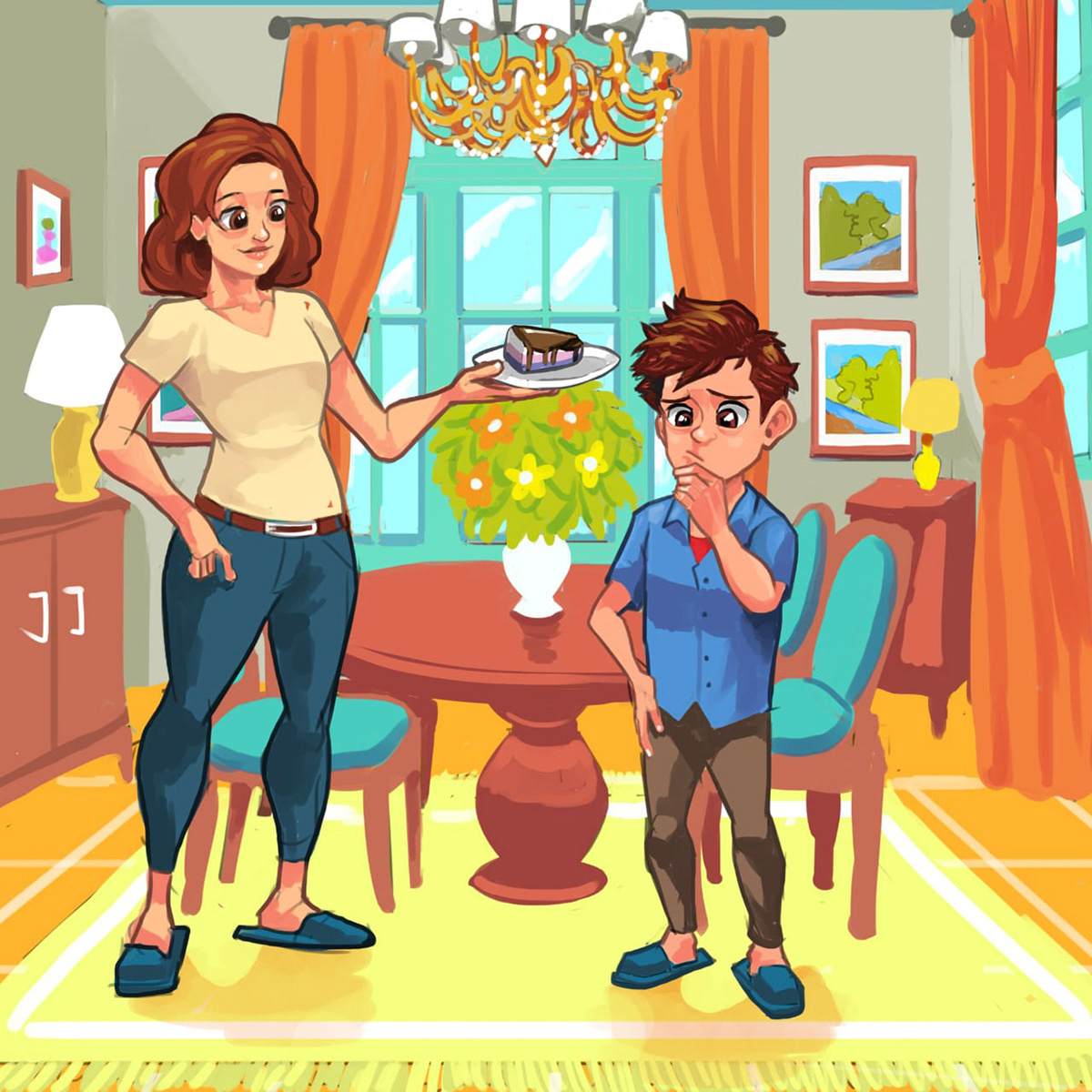 Example of Cartoon Style Children’s Book (32 Pages)