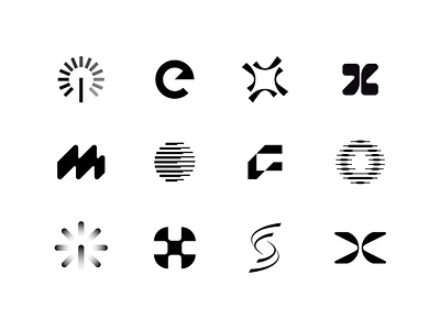 Modern Logo Design Collection for Tech Startups abstract ai app assistent brand identity branding design geometric graphic design icon letter line logo design minimalist modern monogram negative space startup tech visual identity