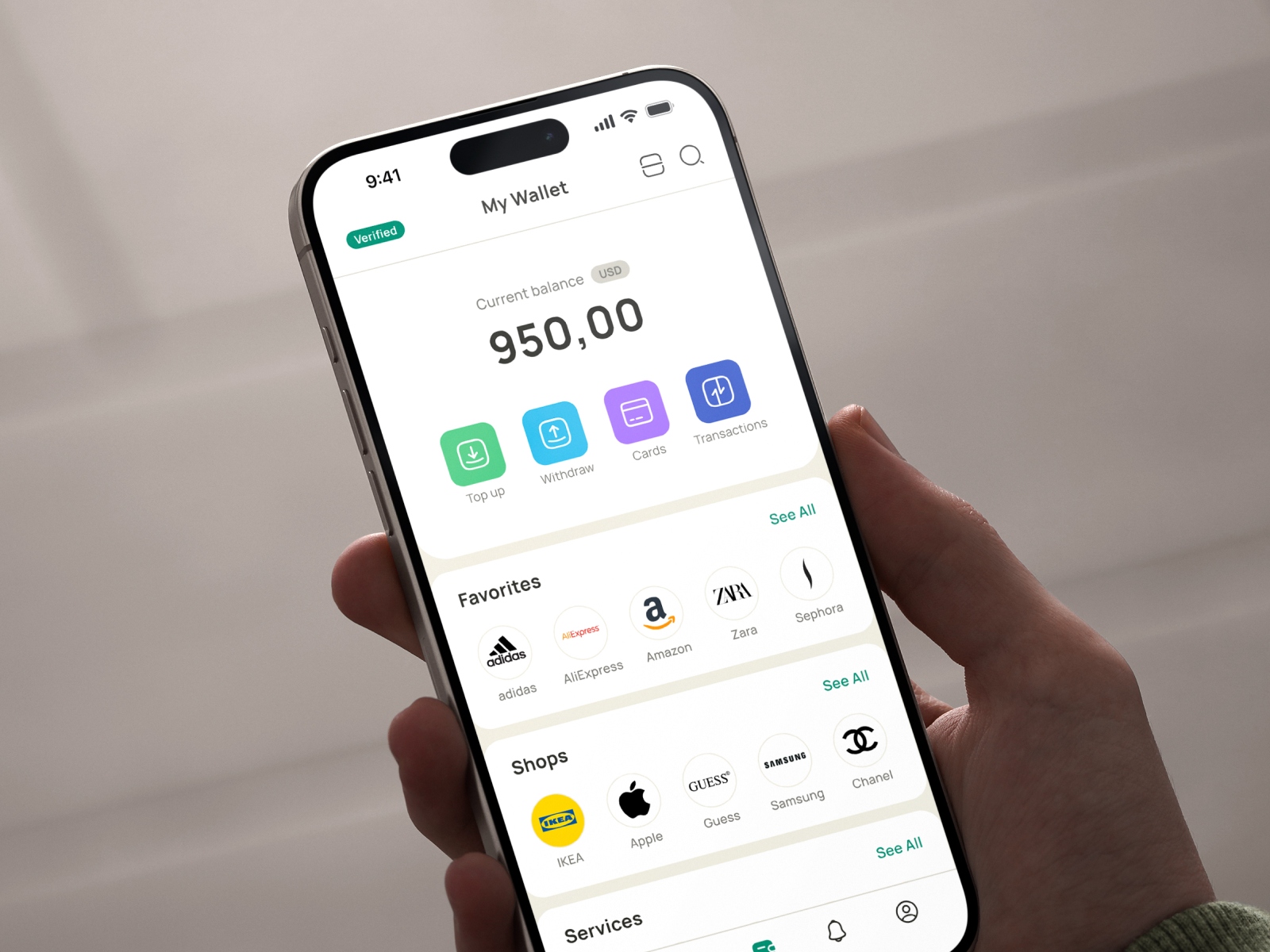 Example of Mobile App UX/UI Design