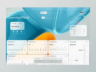 Payrix – Finance Dashboard app appdesign branding dashboard design finance glassmorph graphic design illustration logo mobileapp ui vector