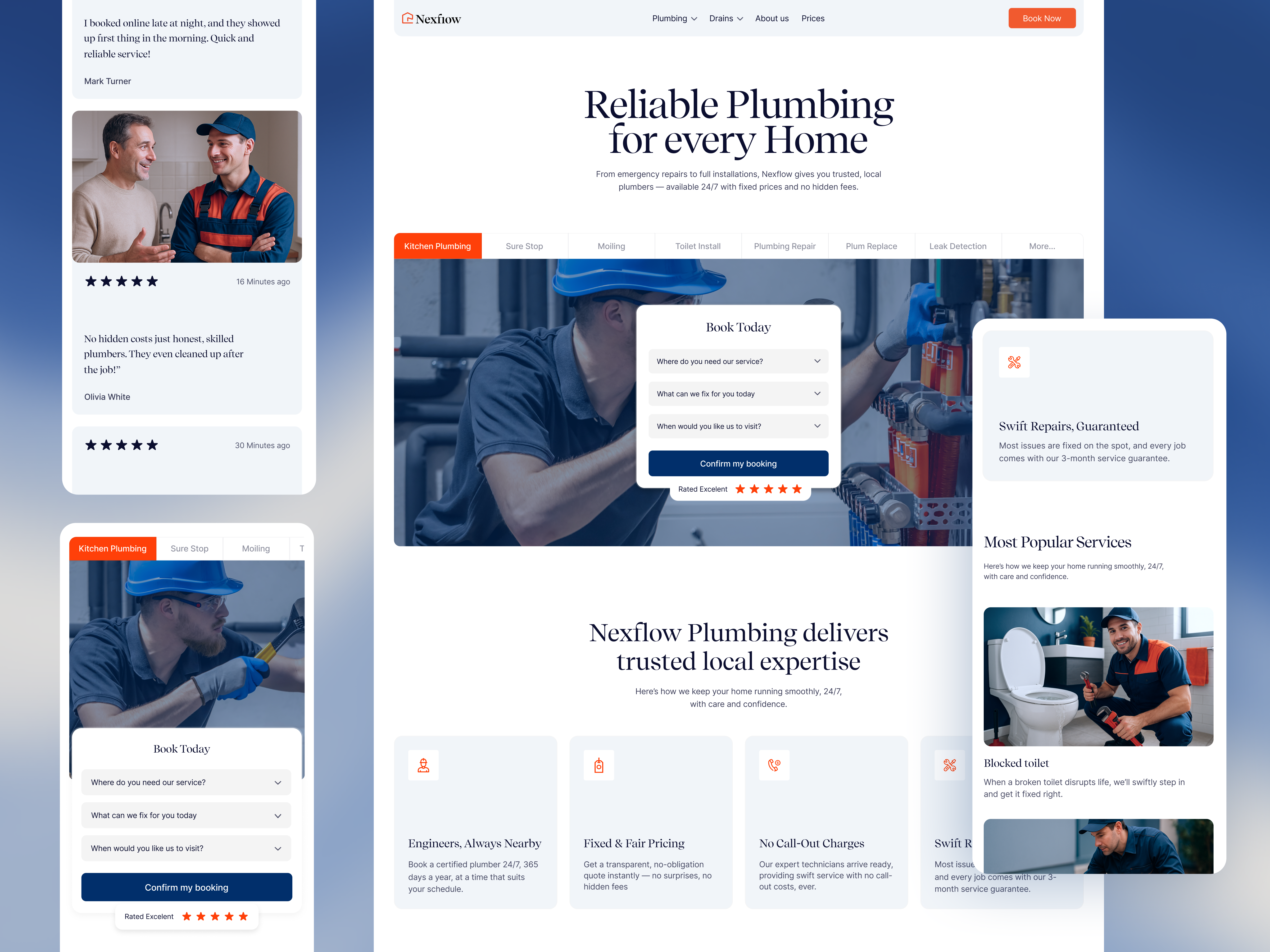 Example of Responsive Landing Page Design
