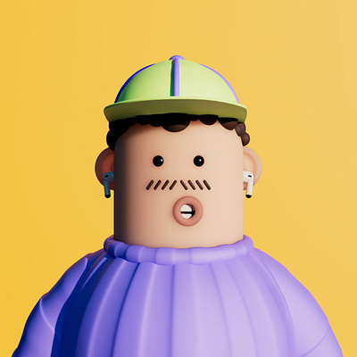 Simple Character 3d c4d character cinema cinema4d redshift render