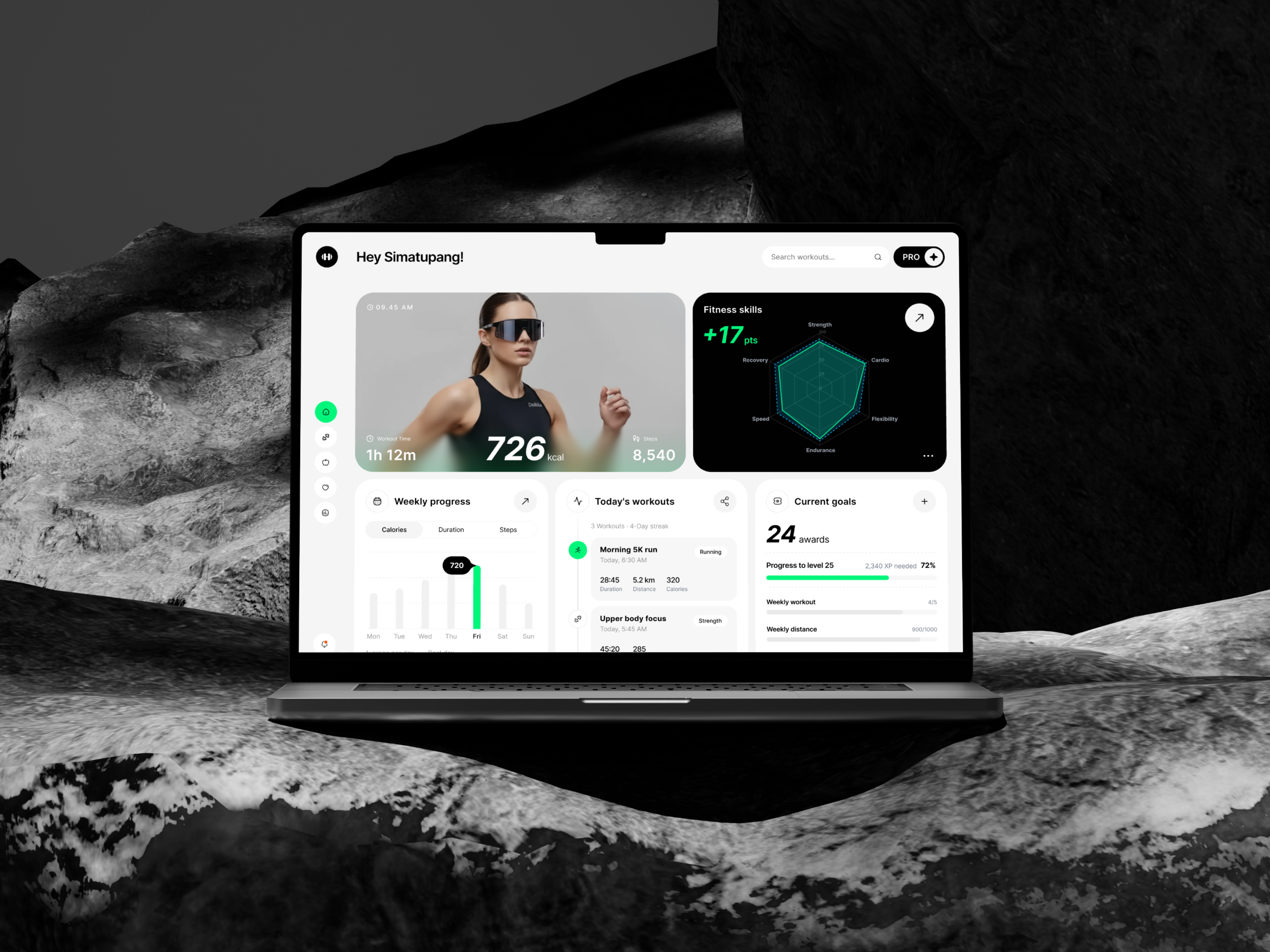 Example of UI/UX Designer Monthly Retainer