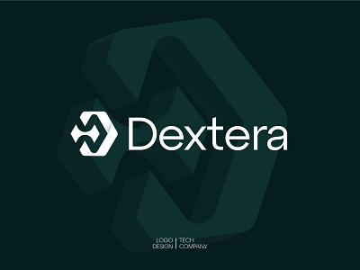Dextera Logo Design brand identity branding d logo design icon identity letter logo logo logo creation logo designer logodesgin logodesign logos logotype design tech logo technology vector