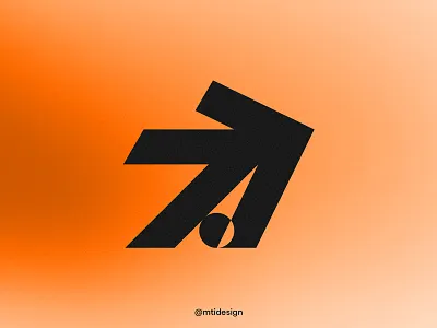 Letter TA Forward Motion Mark | Unused arrow bold identity brand identity brand logo brand strategy brand symbol brand visuals community design inspiration forward thinking geometric logo lettermark logo logo logo design logo for sale minimal logo modern creative monogram portfolio visual identity
