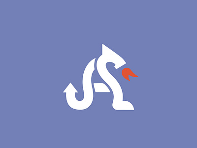 A - Dragon Logo app branding design graphic design illustration logo minimalist modern simple vector