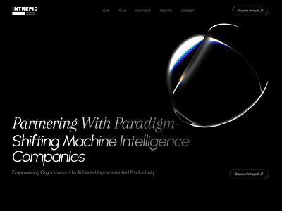 AI Venture & Growth Partner Website Design 3d ai ai landing page aiwebsite animation darktheme homepage landing page mobile app modernui saas software web design website website design