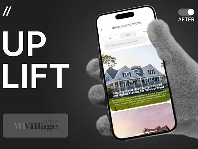 Real Estate Mobile iOS App Design android app app design app design concept app interface dashboard dashboard design design ios mobile mobile app mobile design mobile ui modern design online real estate redesign ui uplift ux