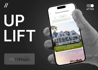 Real Estate Mobile iOS App Design android app app design app design concept app interface dashboard dashboard design design ios mobile mobile app mobile design mobile ui modern design online real estate redesign ui uplift ux