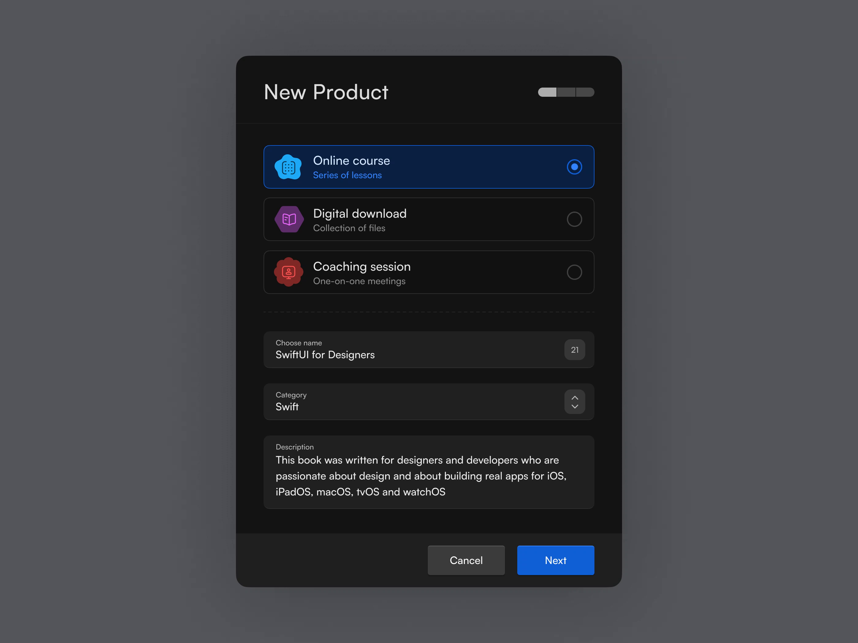 Example of UI And Web Design