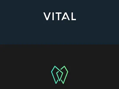 Vital Dental Group | Brand Identity | Logo Design brand identity branding logo logo v logodesign vital vital logo