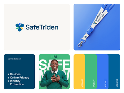 SafeTriden - Logo Design brand identity branding designxpart logo logo design safe logo safetriden logo security logo shield logo