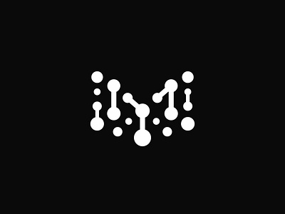 M branding design graphic design logo vector