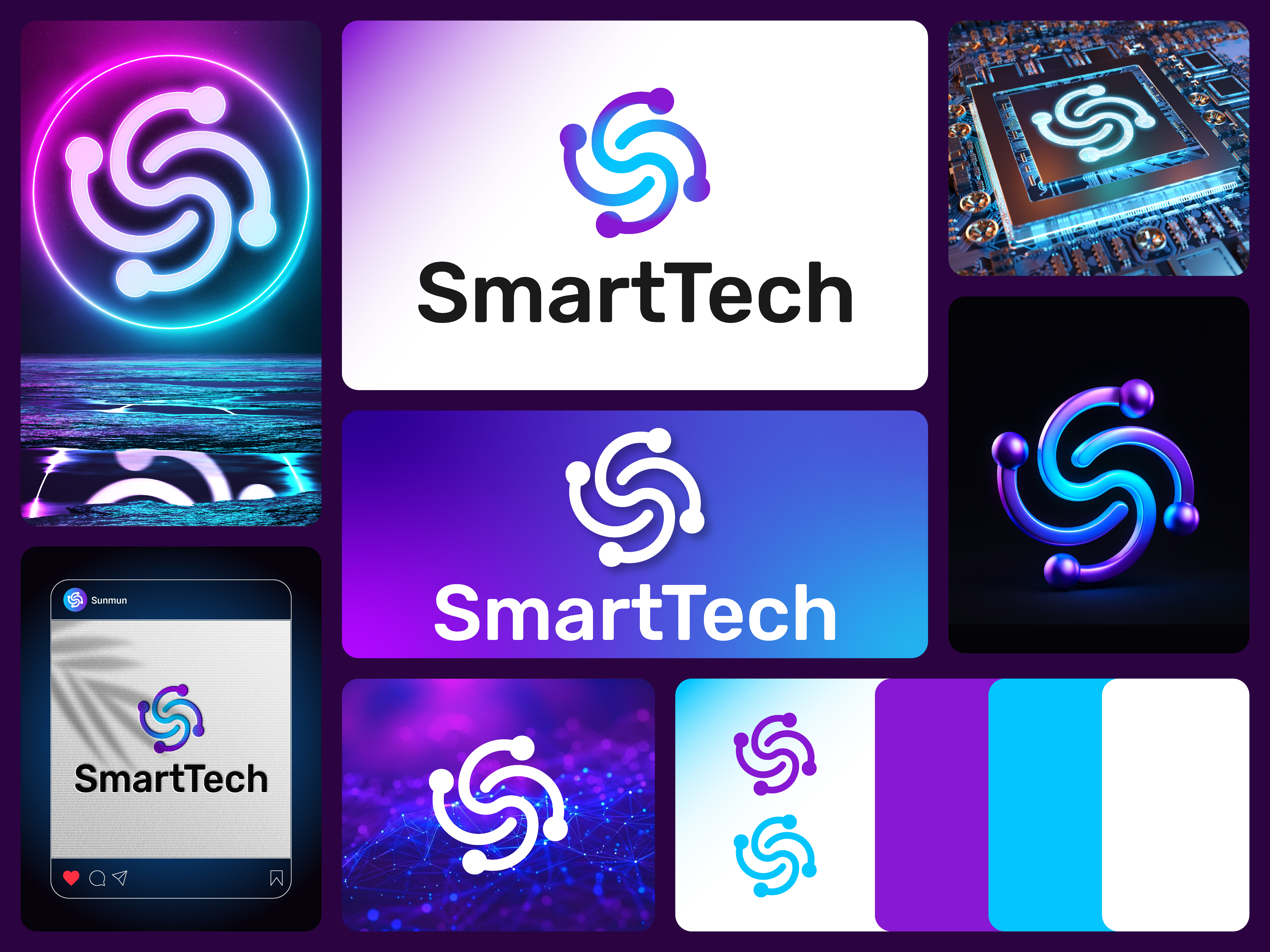 Example of Modern Logo Design For Startups 