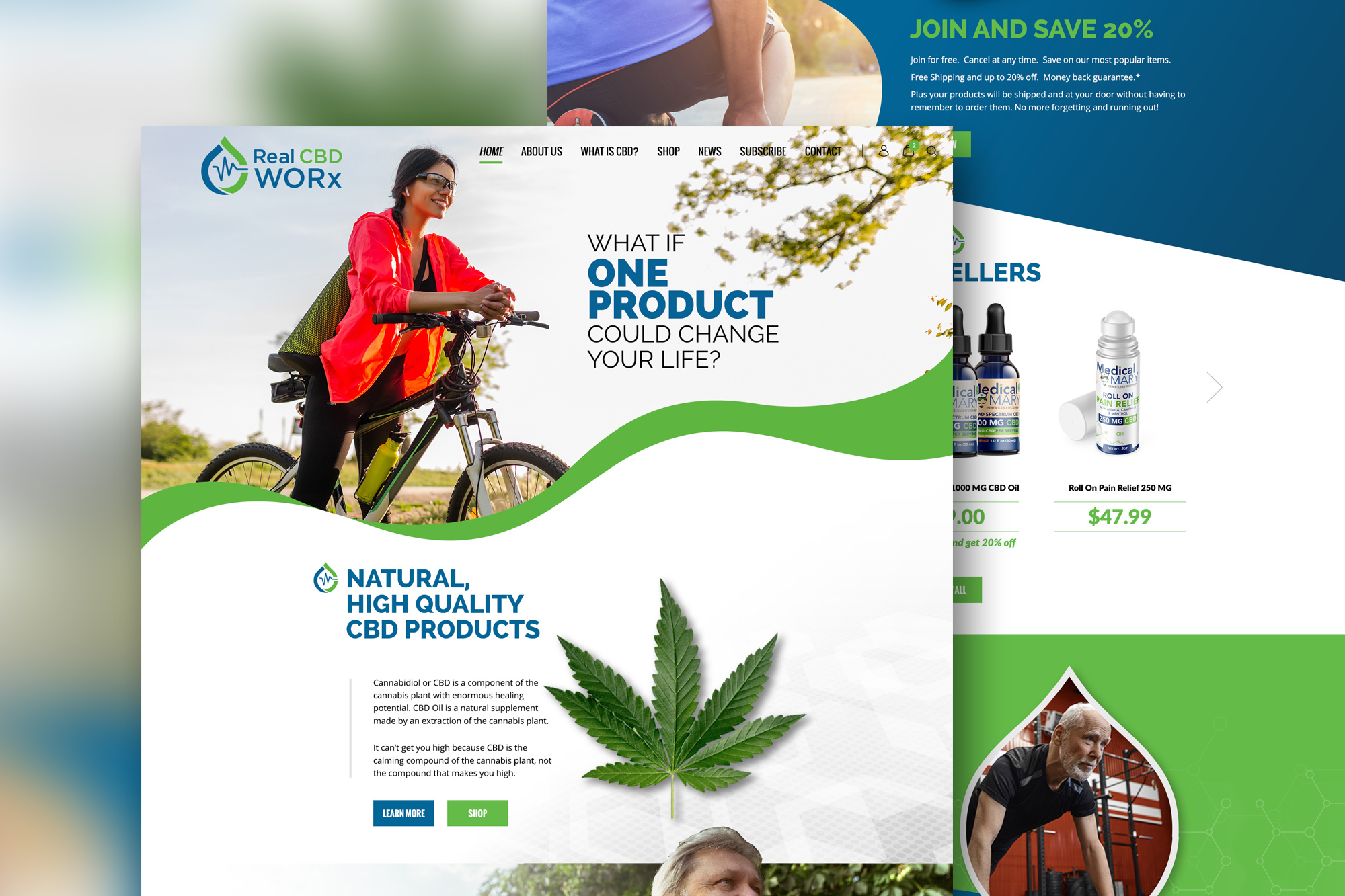 Example of Professional Homepage Design (No Code)