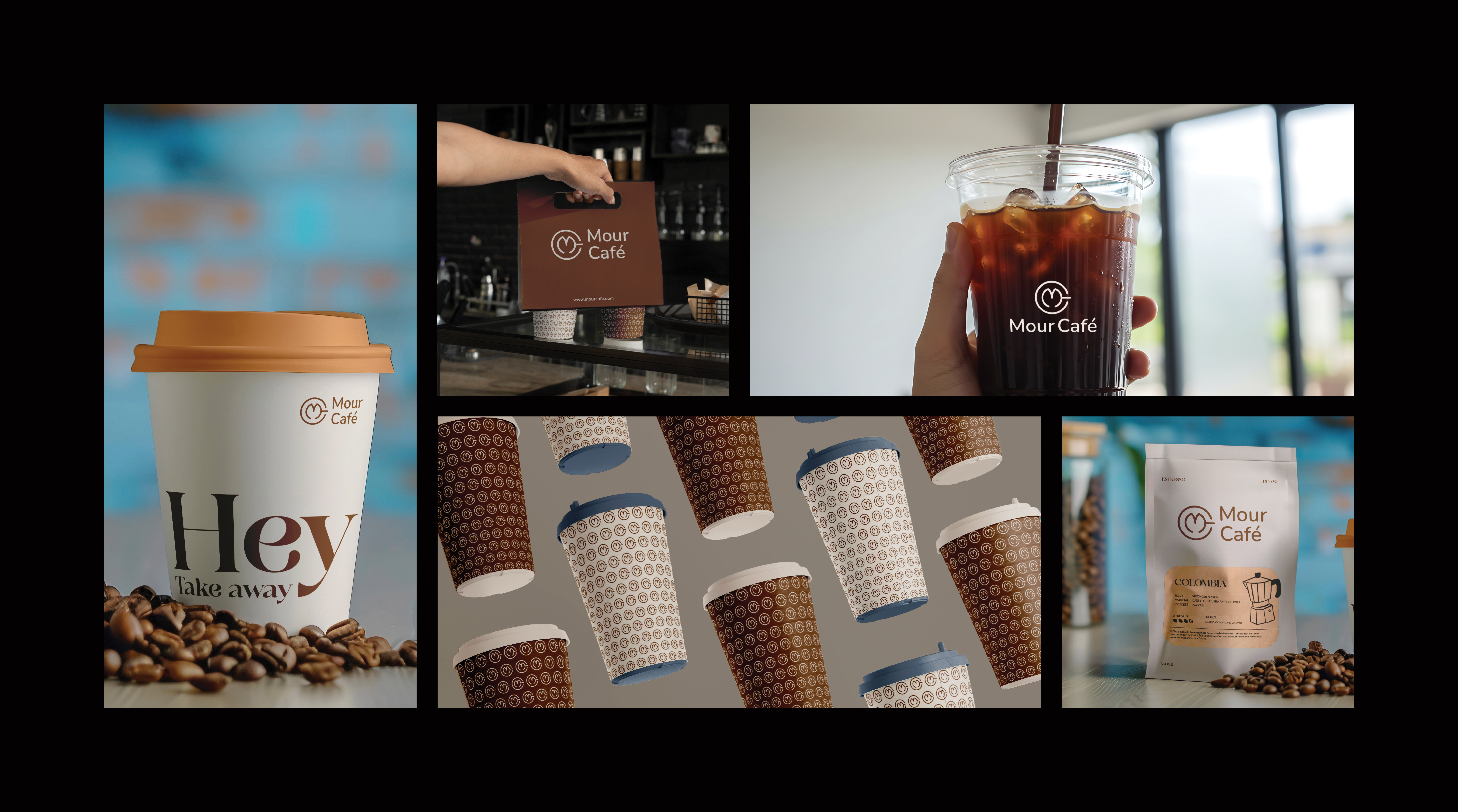 Mour Café: Brand Identity branding