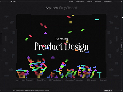 Website Design - Rare Design Labs 3d animation application branding design design agency edtech fintech game hero page illustration minimal motion graphics popular product design tetris ui uiux web design website design