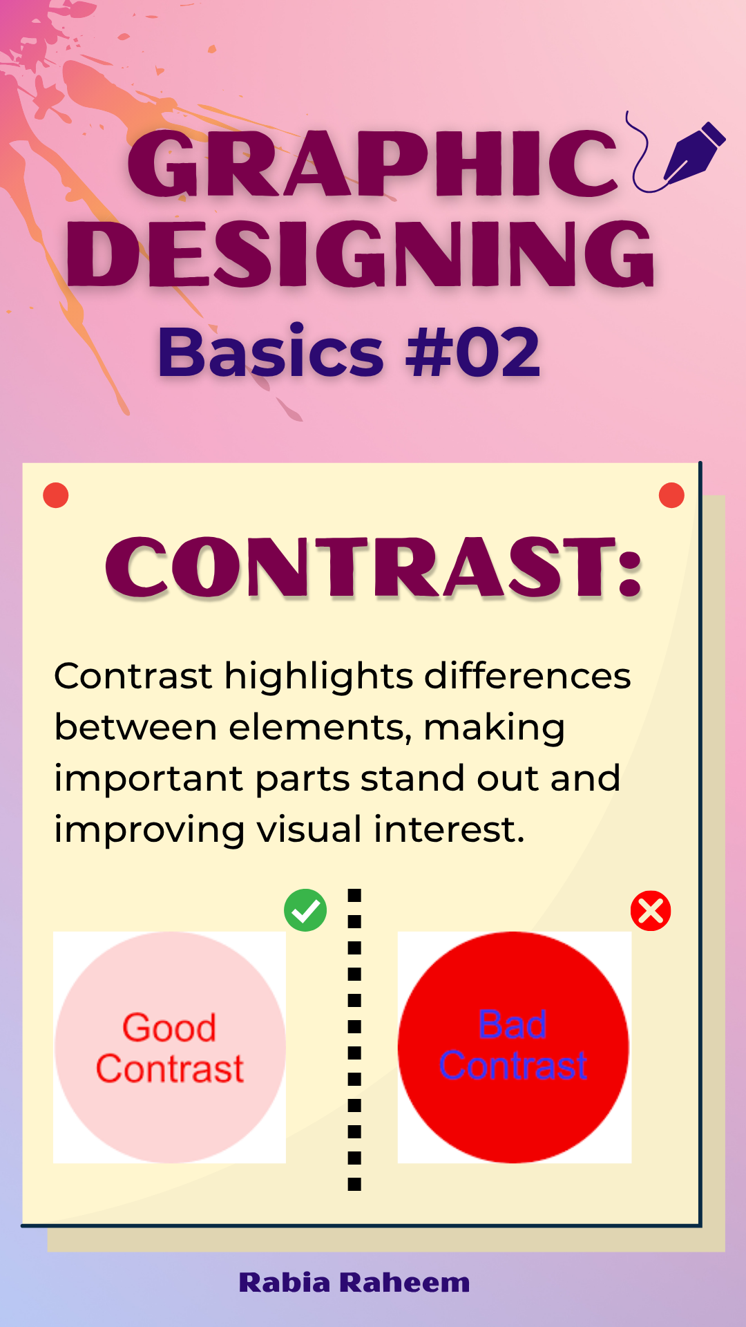 Graphic design series branding commercial design contrast in graphic design design graphic design graphic design basics graphic design poster illustration instagram post learning graphic design marketing post design poster principles of graphic design social media post trending post