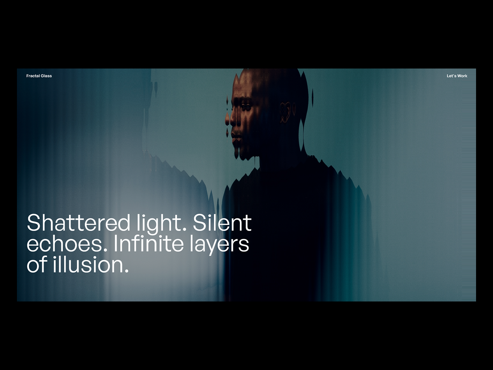 Webflow: Interactive Glass Shader 3d animation app branding design em graphic design idea illustration landing page logo minimal motion graphics ui ux web design webflow website