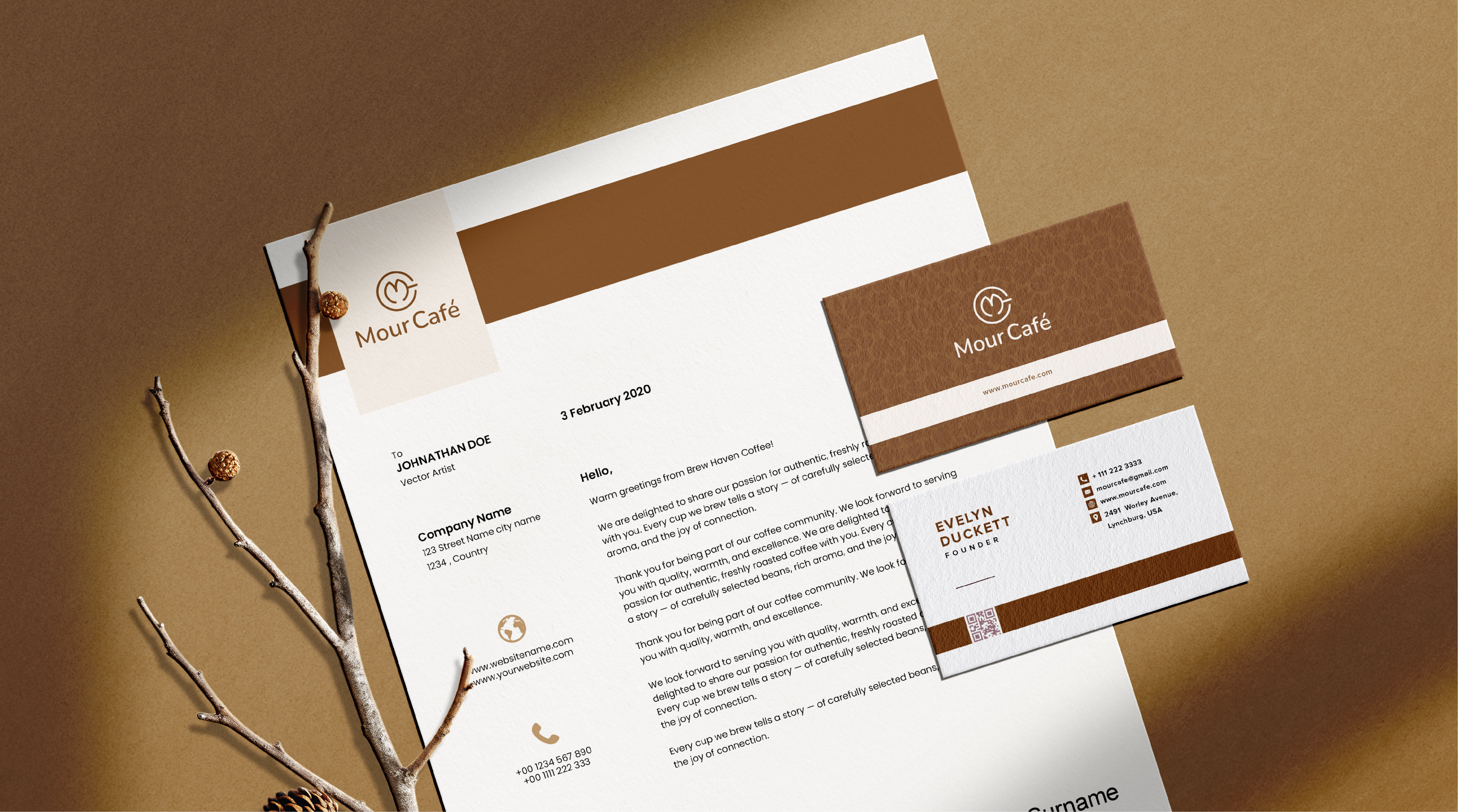 Example of Creative Flyer, Brochure & Stationery