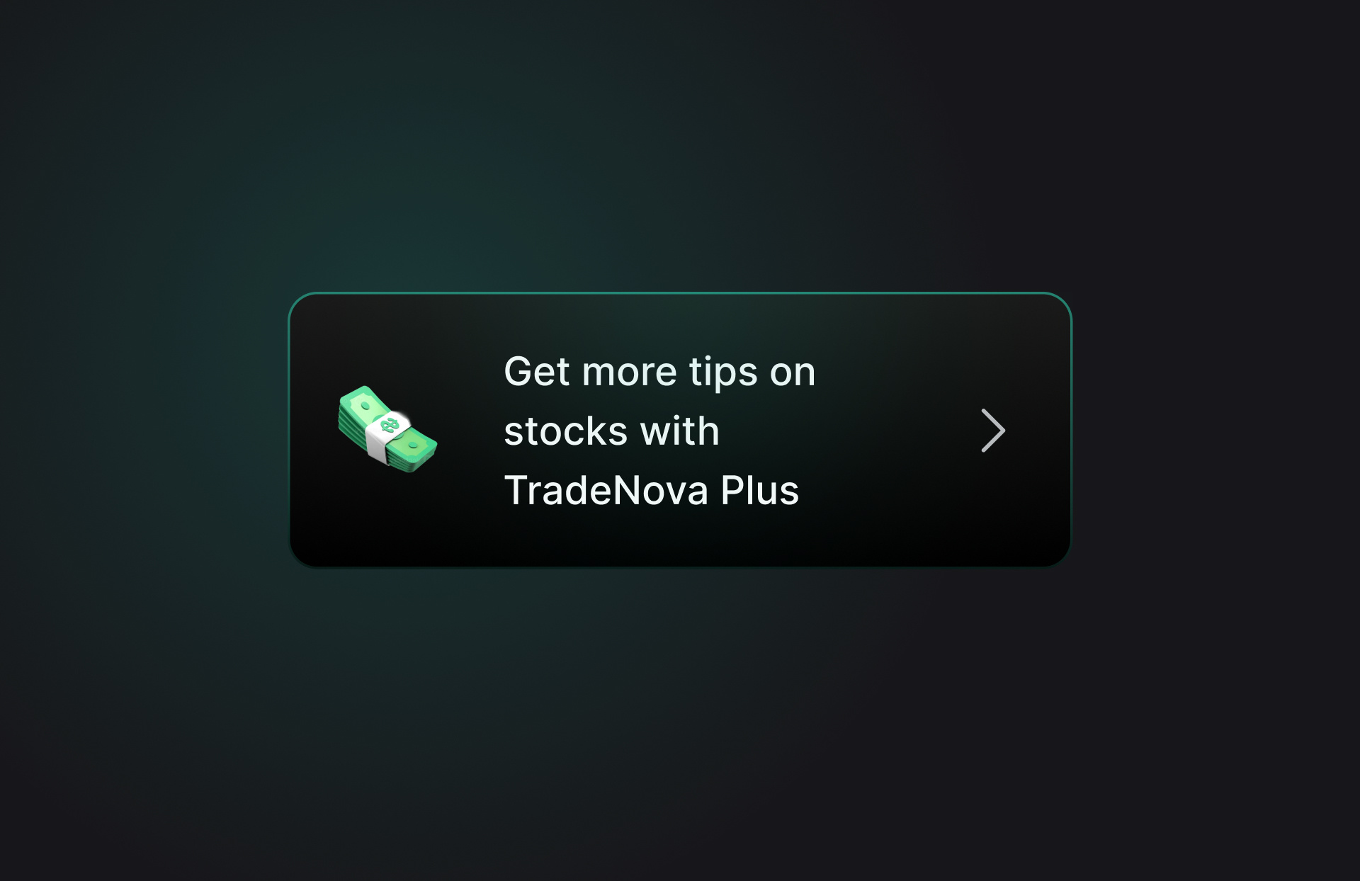 📈 Stocks trading platform: Subscription Card Design app arrow card desktop futuristic gradient green market mobile platform plus premium shadow stock subscription title trade website