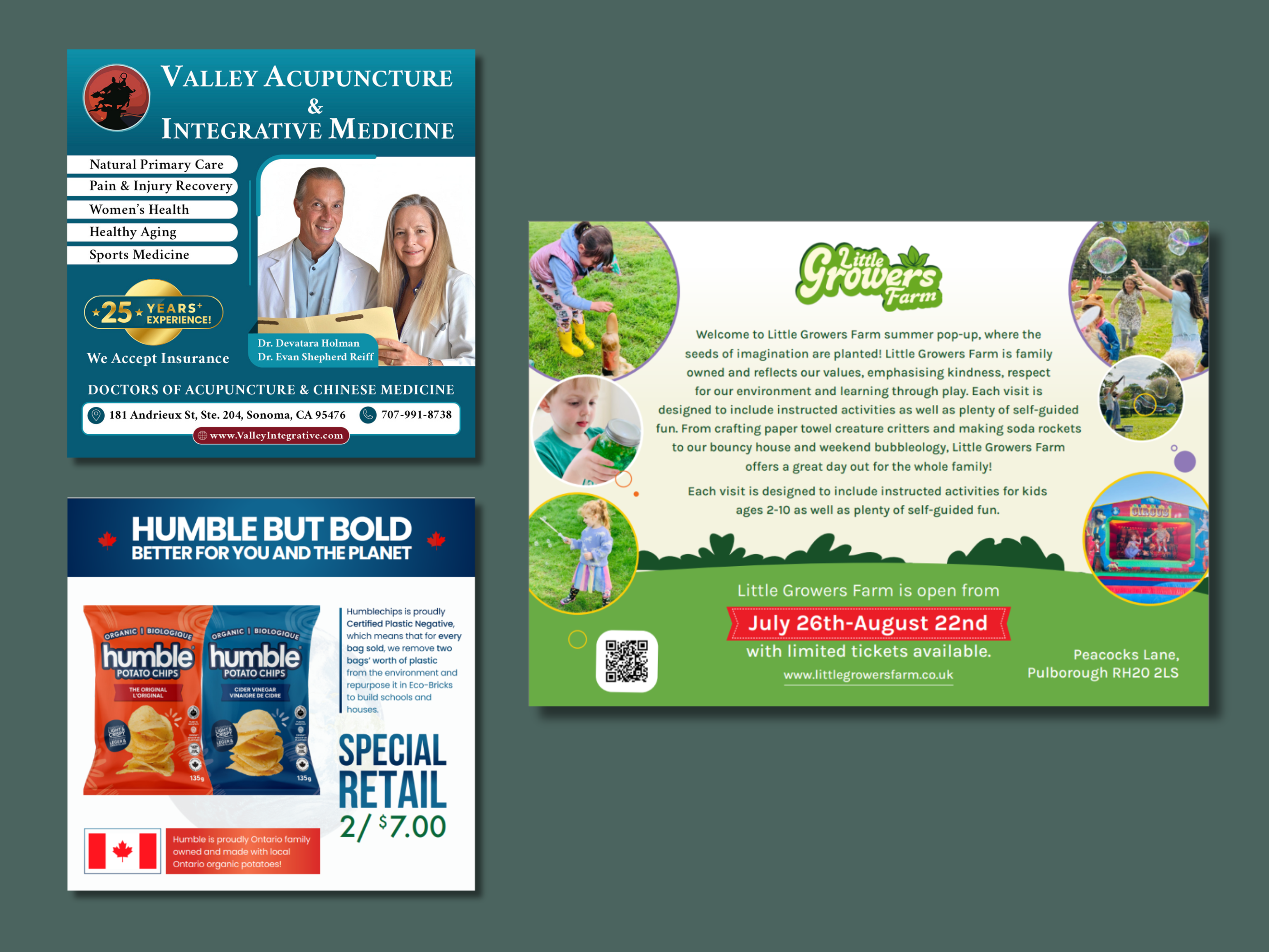 Example of Professional Magazine Ad & Flyer Design