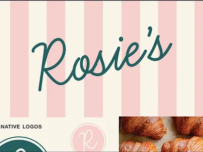 Rosies Bakery - Branding branding digital illustration graphic design logo motion graphics pattern design socialmedia